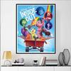 Disney 5D DIY Diamond Painting Decorations Classic Inside Out Poster Illustrations Diamond Embroidery and Rhinestone Cross Stitch Set Handmade