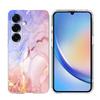 For Samsung Galaxy A25 5G (Global) (161.0mm) Case Marble Pattern Printing Soft TPU Phone Cover
