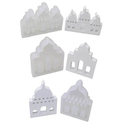 Mosque Shaped Resins Molds for Making Tealight Holder Decorations Holiday Gift Room Decorations Art Craft Project
