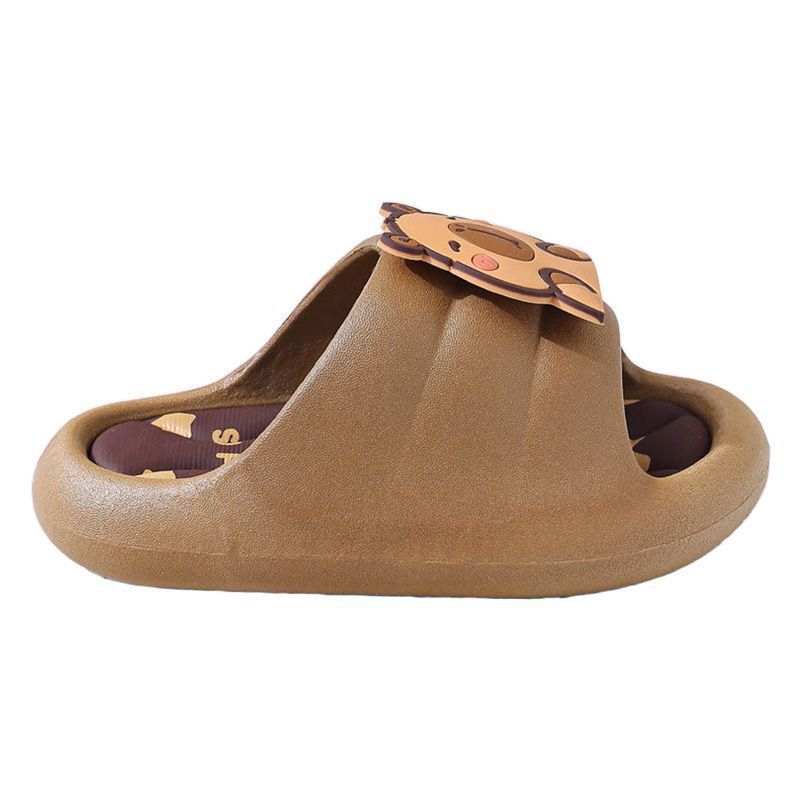 Kids Flip Flops With Perforated Ventilation And Nonslip Sole For Home Bathroom Use