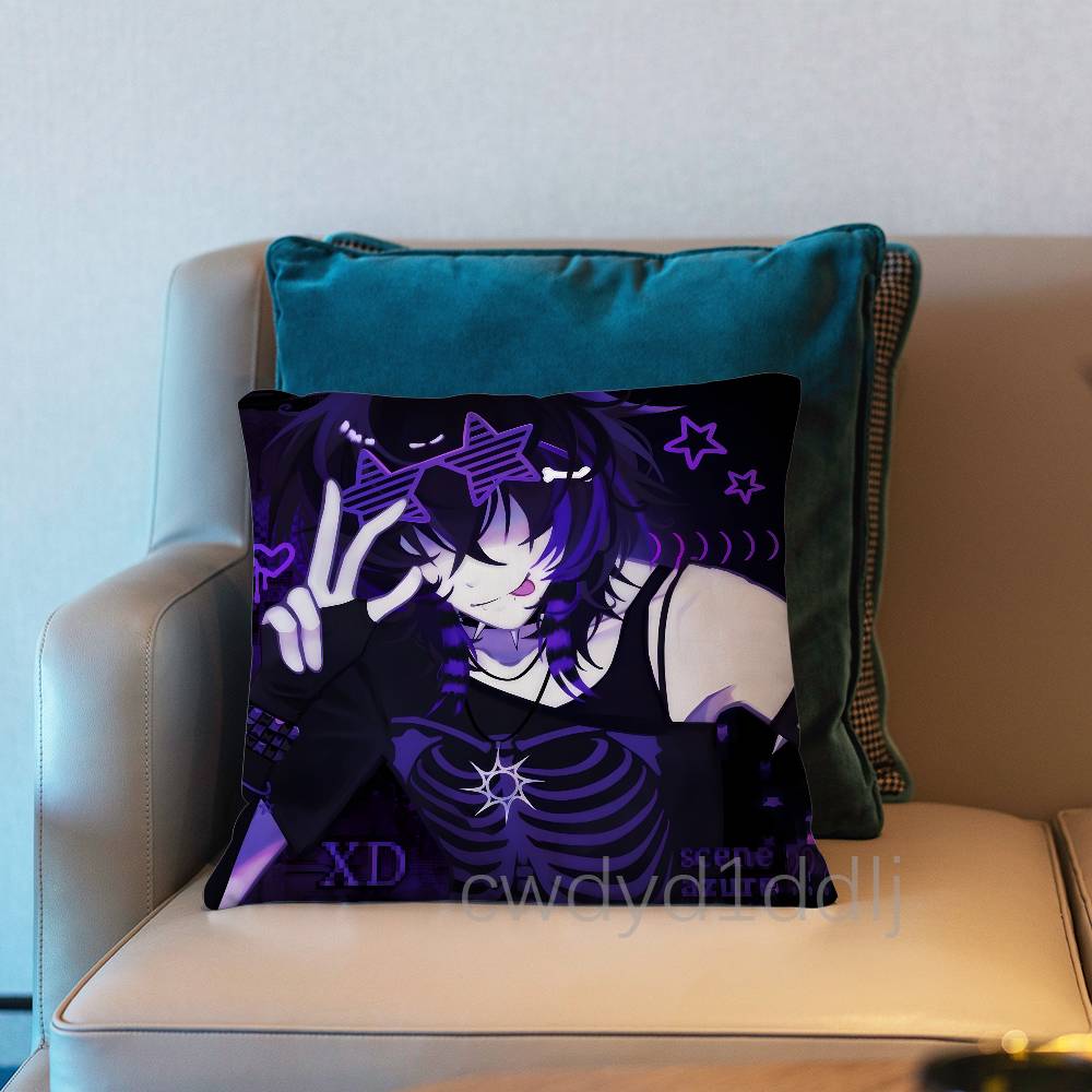 

AAzure Time Forsaken Наволочка Квадратная Диванная С Для Узора Удобная Подушка Подходящая Для Комнаты 30x30cm