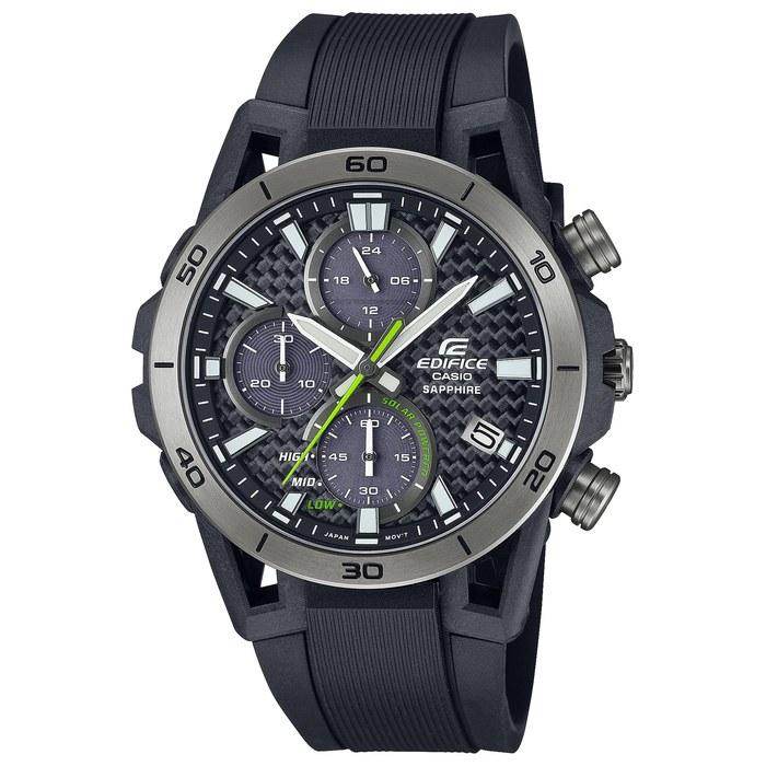 [Casio] Edifice EFS-S640PB-1AJF Men s Watch, Solar, Sapphire Glass, Black & Yellow