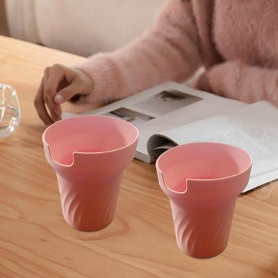 2x Silikonowy rękaw na kubek 40oz Nowoczesny na akcesoria Wielokrotnego użytku Różowy