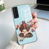 M-M-Monchhichis Anime Phone Case For Samsung A56 A36 A26 A16 A15 A25 A35 A55 A14 A34 A24 A54 Glass Case