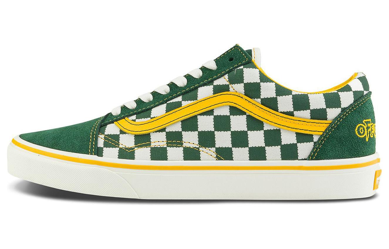 Vans Old Skool X Asia Artist Collection Green Yellow VN000CR5021 34.5