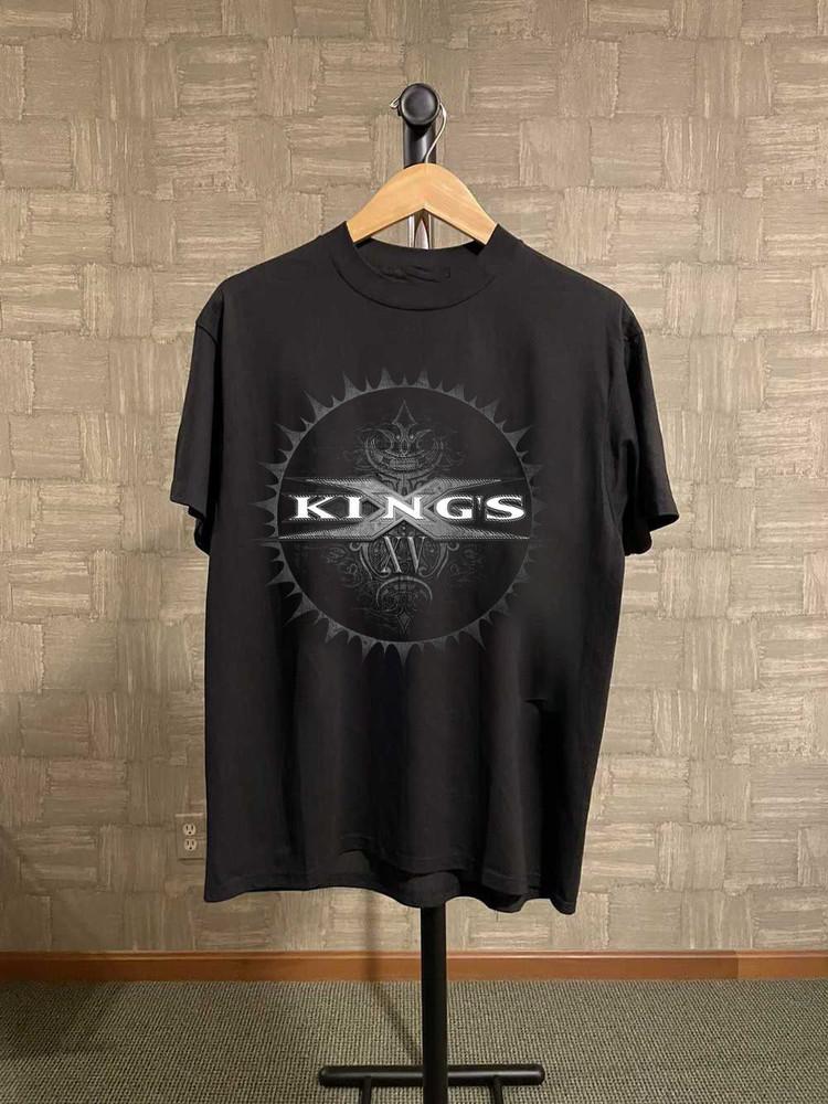

King039;s X Poster Collection Band Concert S to 5XL Cotton T-shirt BM833 Unisex T-Shirt L