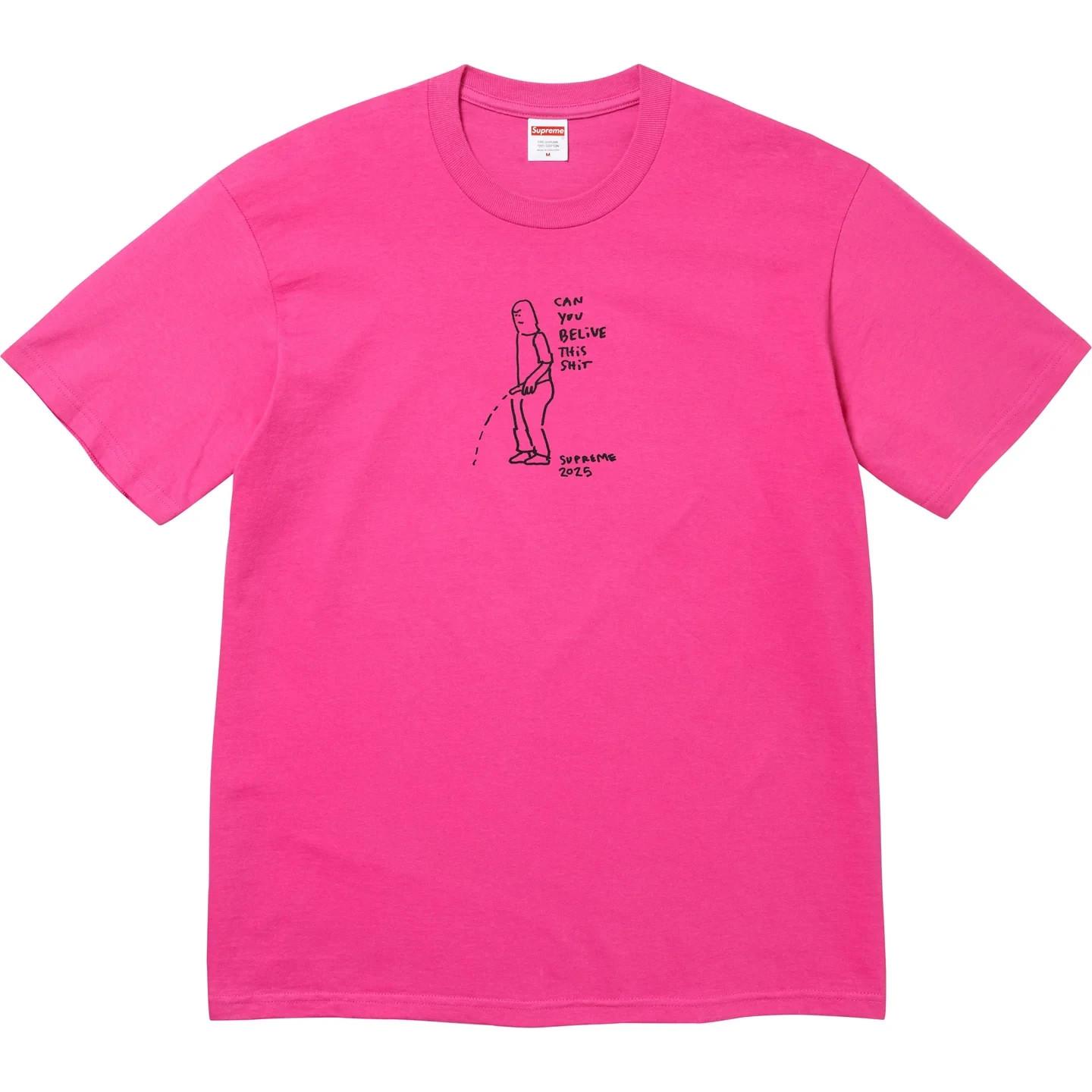 Supreme Gonz Tee Fuchsia XL