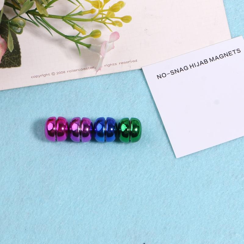 Woman Strong No Snag Hijab Magnets Magnetic Shawl Brooch Pin Hole Magnet Brooches,Choose Your Favorite Style Freely