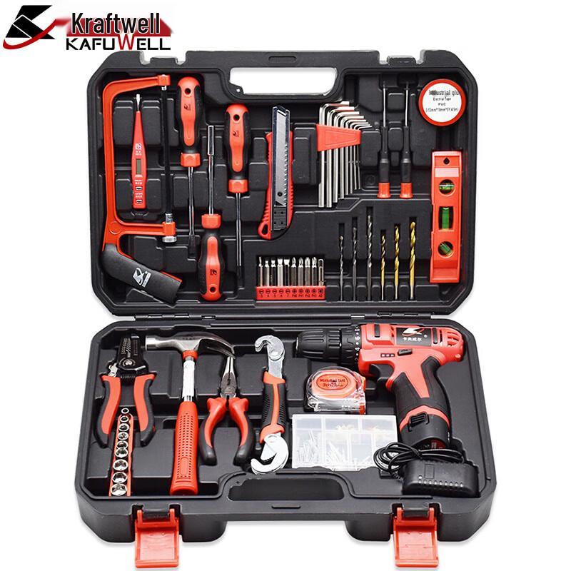

Kraftwerk 109-Piece Cordless Drill Tool Kit CN plug (adapter included) 1