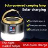 LED Camping Light Solar & USB Rechargeable Bulb High Power Outdoor Tent Lamp Portable Lantern Emergency Lighting Lights For BBQ Hiking