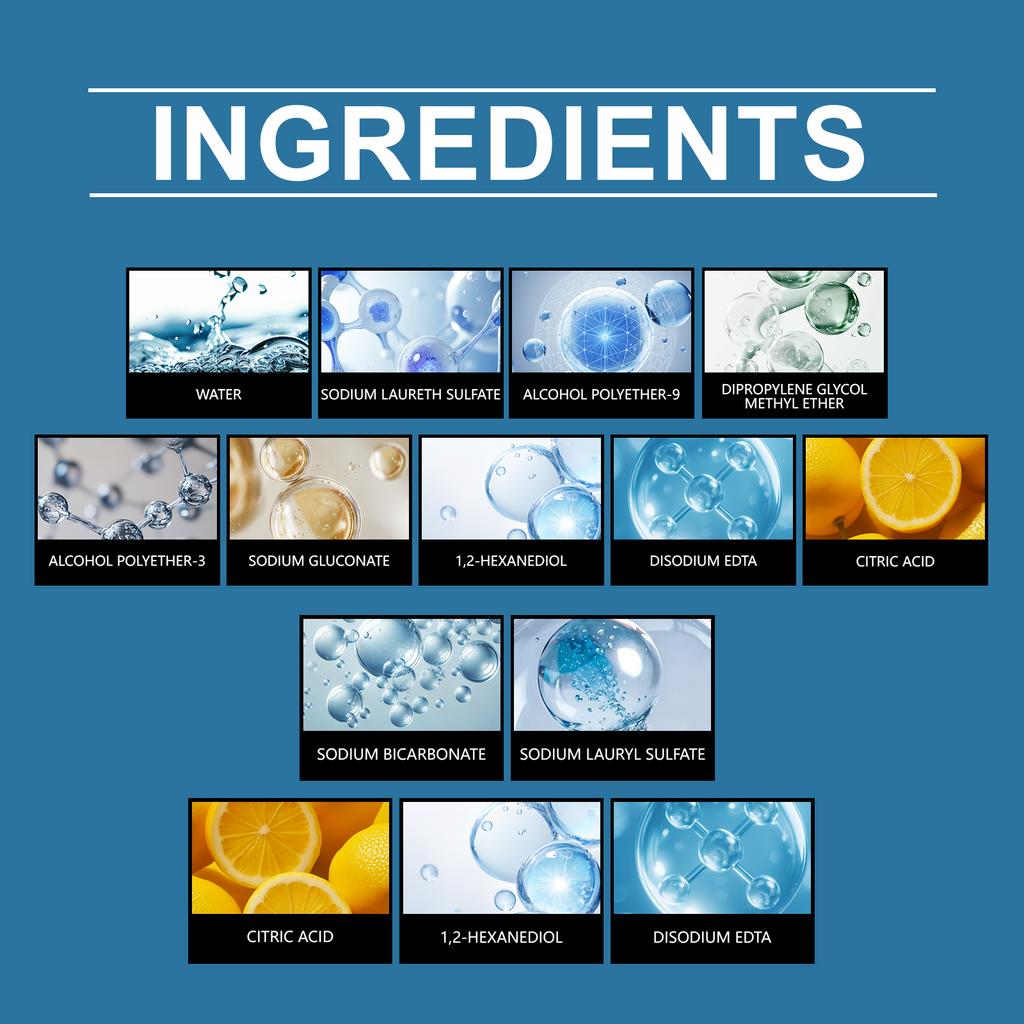 Kitchen Cleaner Strong Decontamination Spray Is Suitable For Kitchen And Living Room Conditioners,237ml