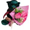 Elegant Bear Plush Teddy Fluffy Animal Perfect Gift for 753879 Q-FLA D/G Bear, Bear, Celebrations,