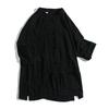 Camicie Stile Cinese Tang Suit da Uomo Moda Estiva Manica Corta Camicie Imitazione Lino Uomo Collo alla Coreana Top con Rilievo di Bambù