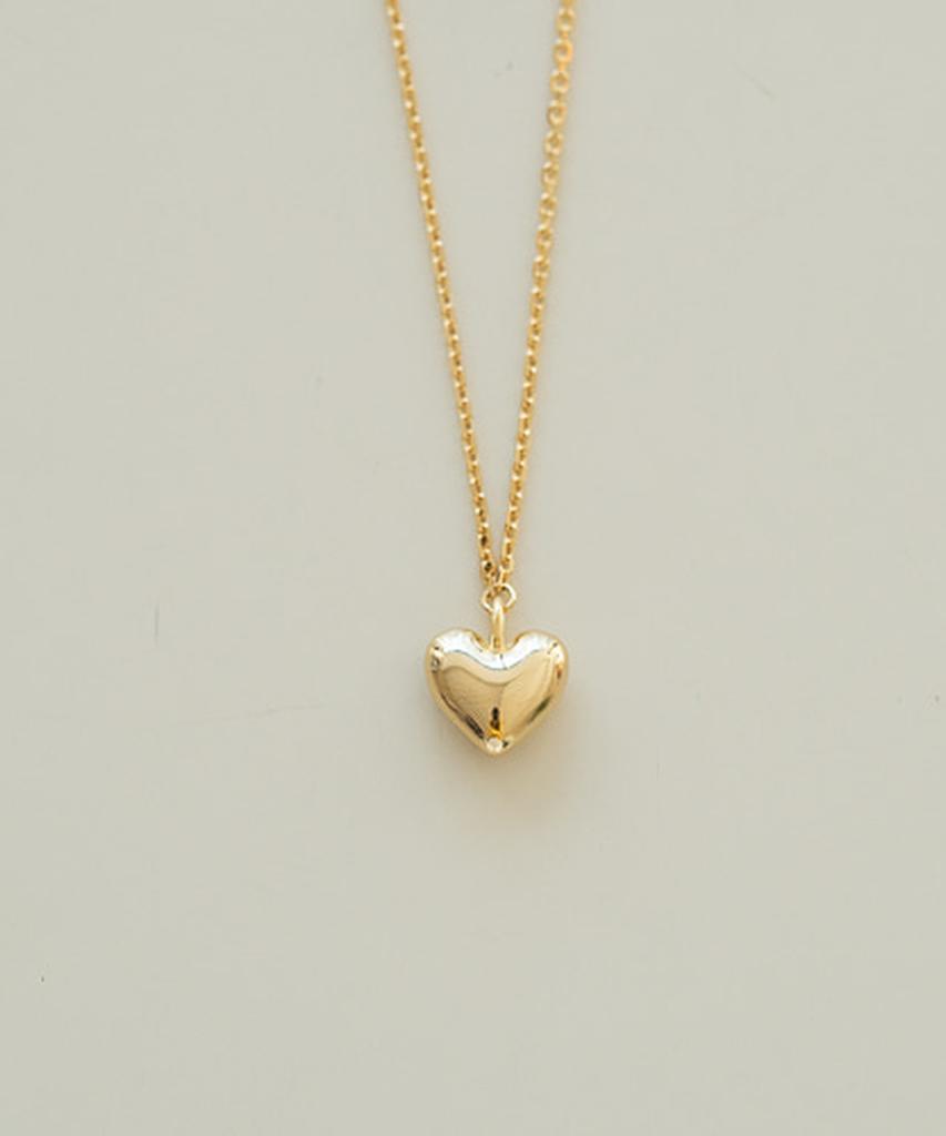 Alleun Silver 925 Heart Pendant Chain Mini Silver Necklace