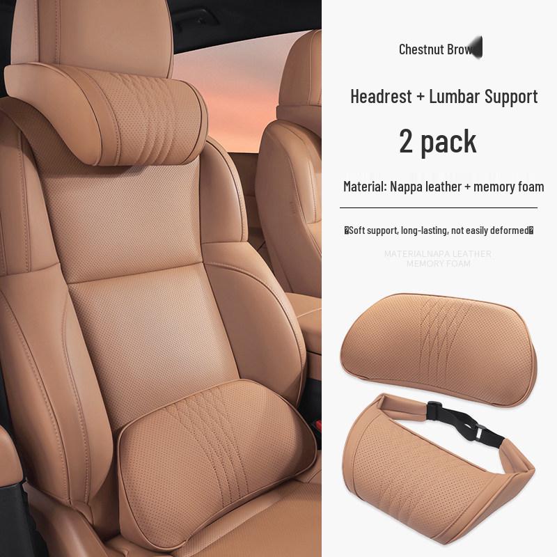 Xpeng P7 Neck & Lumbar Support Pillow for P5/M03X9G9G7G6 – Car Interior Comfort