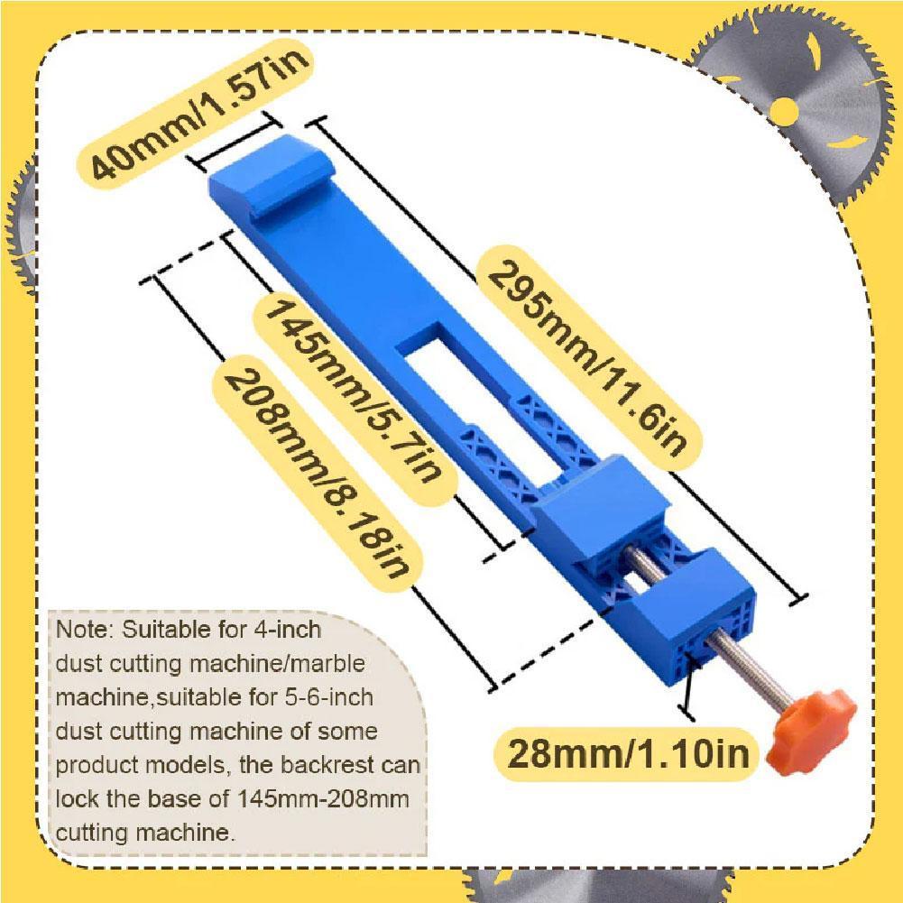 Electric Circular Saw Milling Positioning Clamp Adjustable Cutting Machine Base Guide Cutting Machine Edge Guide Positioner Tool