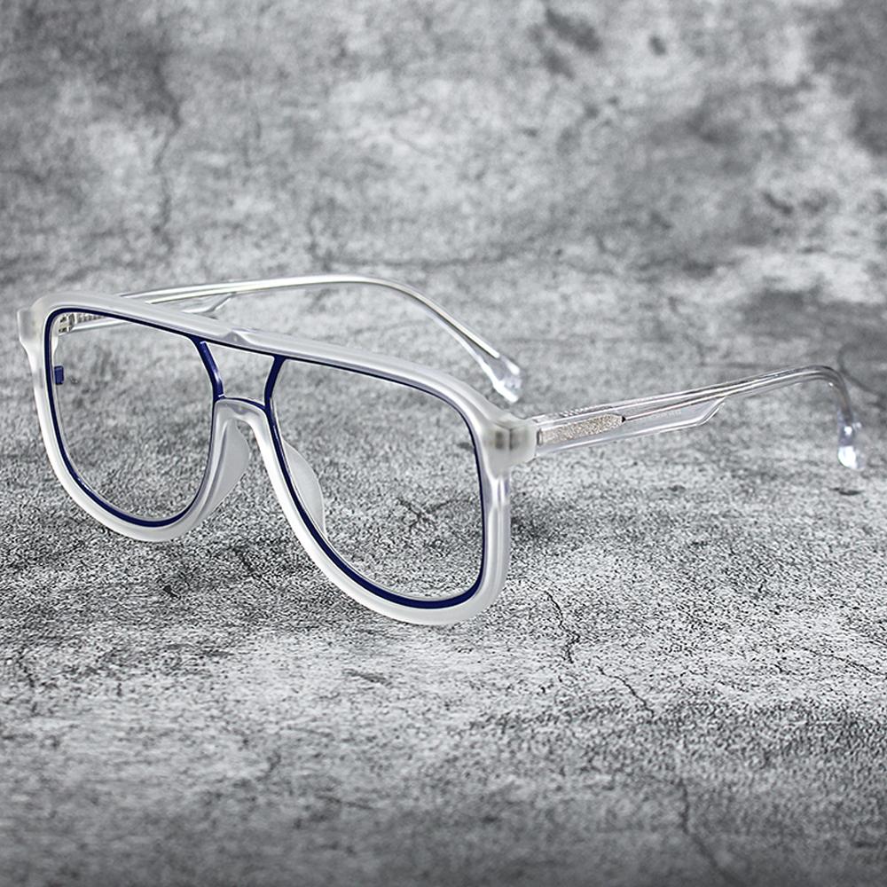 Pilot Anti-Blue Light Glasses Round Anti-Blue Light Toad Glasses Unisex Plastic Anti-Fall Sports Sunglasses