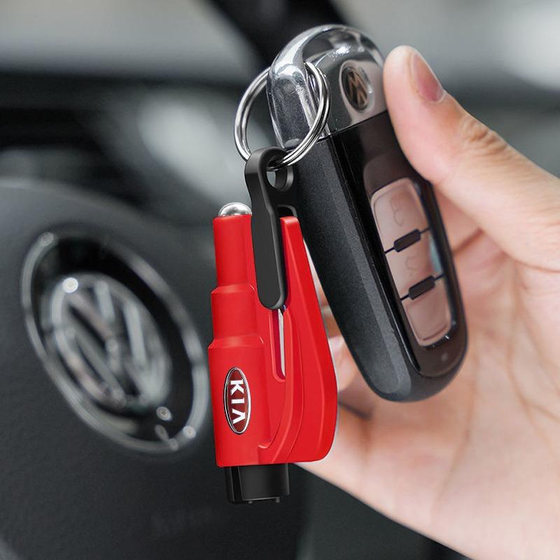 2025 Fashion New 3-in-1 Car Safety Hammer Auto Emergency Glass Window Breaker Car Tool For KIA Cerato Sportage R K2 K3 K5 Sorento Sportage R Rio Soul