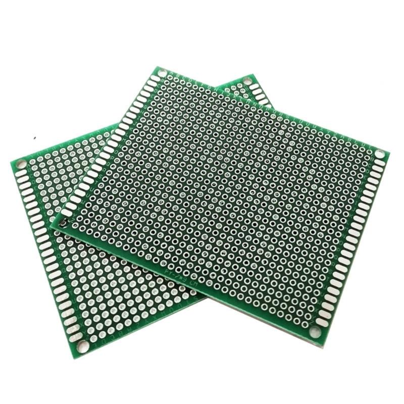 1Pcs 1.6mm Thick Fiberglass Circuit Boards with Pre Tinned Holes for DIY Soldering Practice
