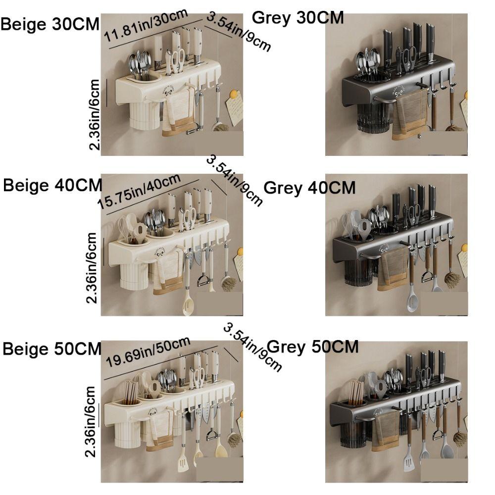 Large Capacity Kitchen Storage Shelf Wall Mounted Chopstick Holder Chopstick Storage