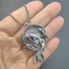 How To Train Your Dragon -Toothless Necklace Night Furry Animal Dragon Jewelry, Guardian Dragon pendant cosplay Gift