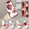 HALLOWEEN BLOODY SPLATTER Silicone Phone Case For Samsung Galaxy Note 10 Pro S26 S25 S24 S23 S22 S21 Plus S25Ultra Capa Cover