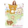 Super Warm Rilakkuma Cartoon Plush Throw Blanket for Bed Cover Home Decor and Picnic Flannel Bedspread