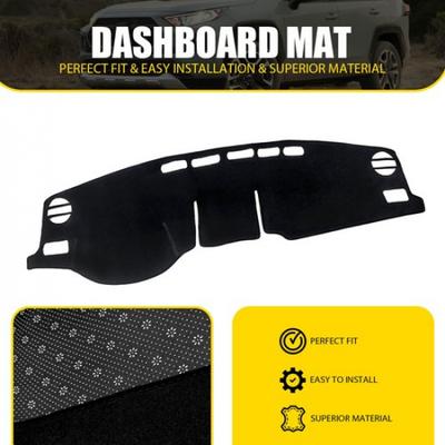 Tapis de tableau de bord noir pour Toyota RAV4 -24 EV