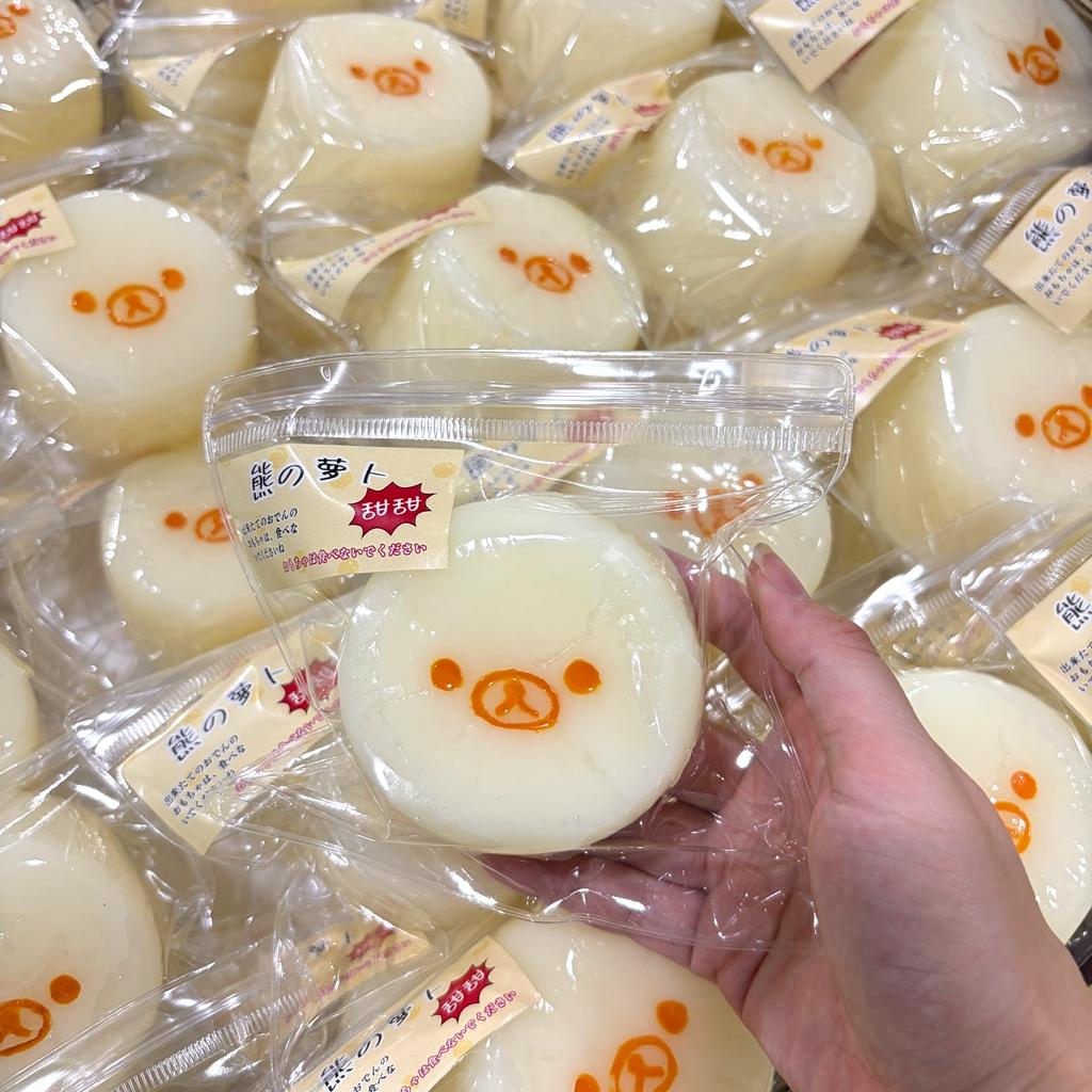 Squishy Bär Radieschen Quetschspielzeug Weiches Mochi Fidget Spielzeug Langsam aufsteigend Stressabbau Fidget Spielzeug für Erwachsene Asmr Dekompression Geschenk