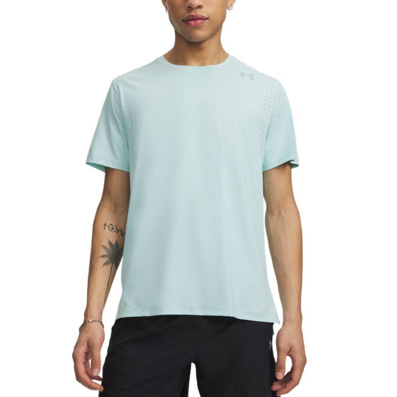 Under Armour Velociti Pro Ss26 Breathable Solid Color Round Neck T-Shirt Men tops 6009506-703 M