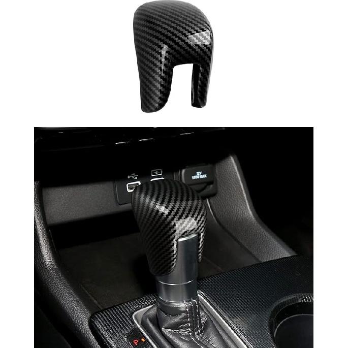 Car Inner Door Handle Armrest Cover Decals for Honda CR-V  2024 Accessories CRV ABS Carbon Fiber Interior Stickers