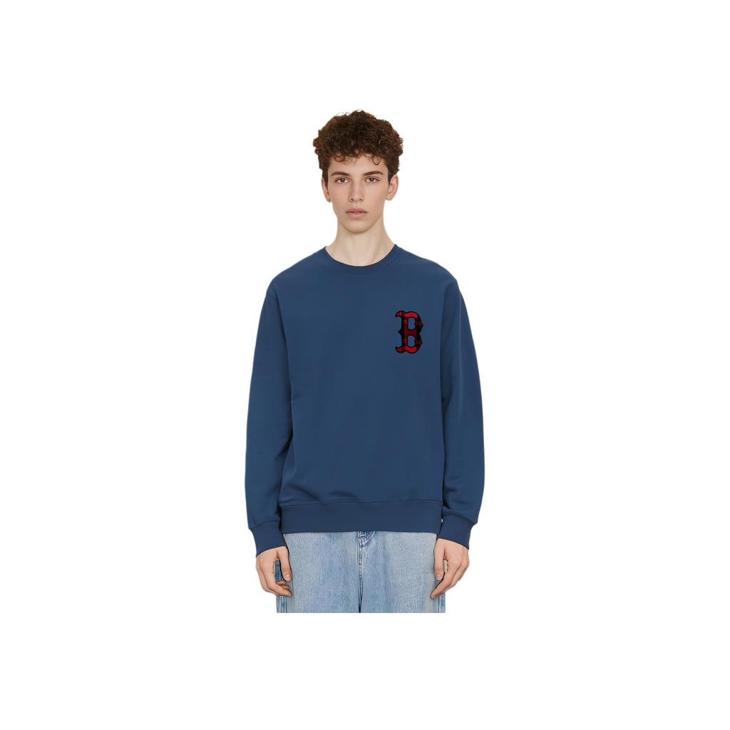 New MLB Boston Red Sox Sweatshirts Unisex Blue 31MTE2041-43U