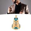 Vintage Perfume Bottle Reusable Zinc Alloy Middle Eastern   Hollow Out Sealed Liquid Bottle