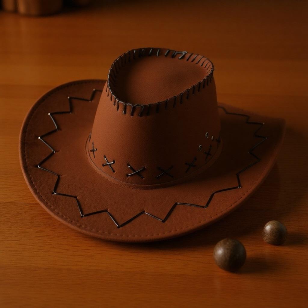 Мужская шляпа от солнца - в стиле вестерн ковбойская - летняя защита от солнца - винтажная джинсовая шляпа коричневый