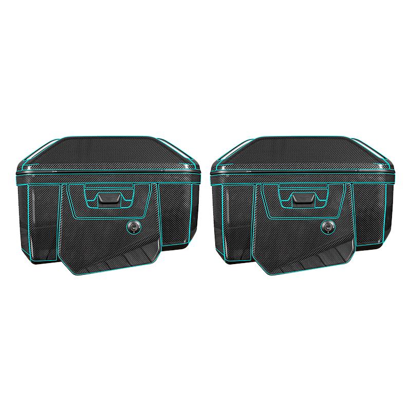 For KTM 1290 Super ADV S Motorcycle Accessories Side Box Carbon Fiber Stickers Kits Bike Decoration And Protection Decals