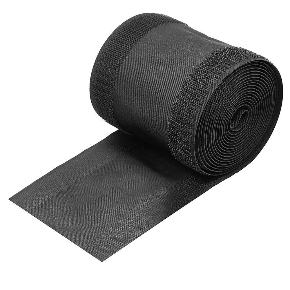 

Сделай сам Ковровый кабель-канал Поддерживает аккуратную организацию кабелей Современный органайзер для электрических кабелей для офиса дома 1m x 10cm чёрный