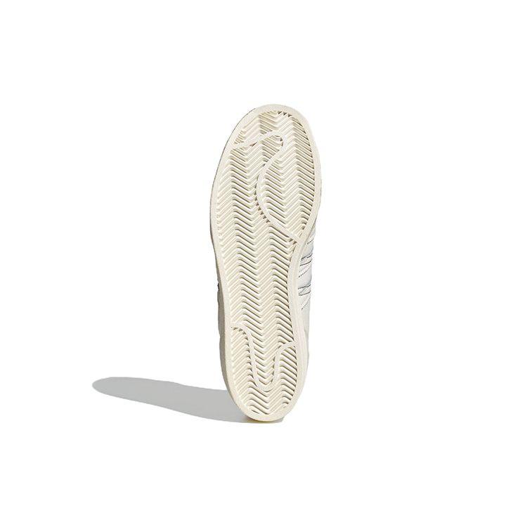 Adidas Superstar Young at Heart Unisex Sneakers Cream Off-White Core-Black FZ6539