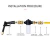Kitchen Faucet Adapter for Tap Connector Mixer Hose Joiner Fitting Pipe Easy Installation Garden Hose Connector Fitting