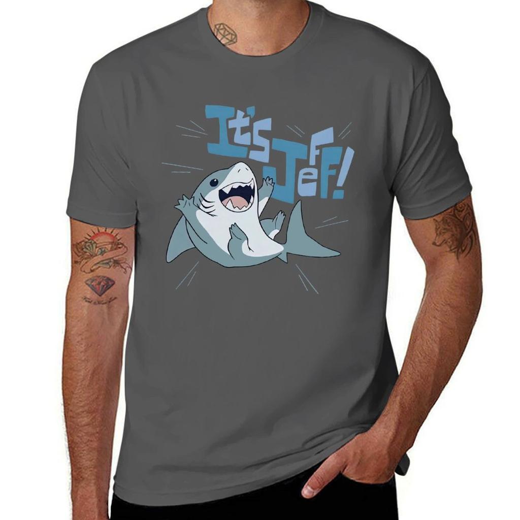 Its Jeff The Landshark Tshirt Casual Fashion Print Tee Top