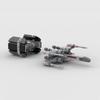 Mini Spaceship Model Diy Assembly Toy Model For Kids And Adults Educational Building Kit