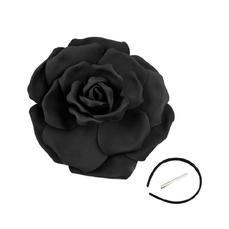 Flower Fascinator Headband for Evening Wear and Special Occasion Vintage Looks for Wedding Bride Photot Props