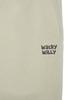 WACKY WILLY Signature Sweat Semi-Wide Pants Light Khaki