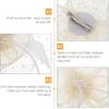 Mesh Veil Hat Clip Small Ivory Netting Hat for Women Prom Hair Accessories Special Occasion