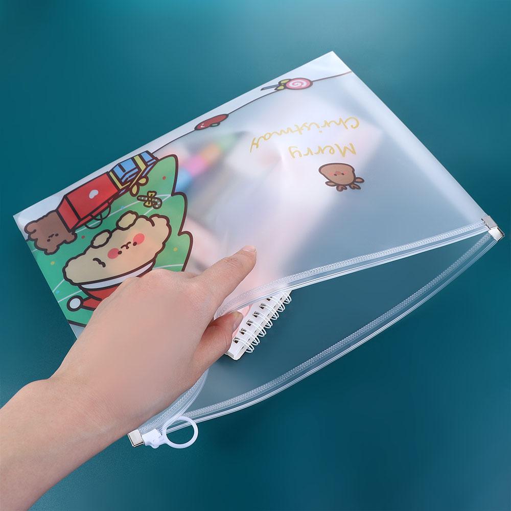 Paper Pencil Case School Stationery PP File Bag Information Pack Documents Filling Bag File Folder