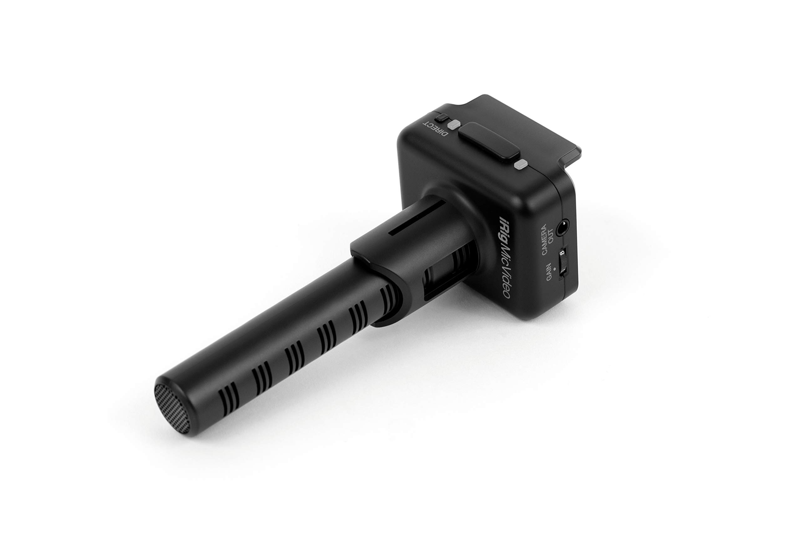 

IK Multimedia iRig Mic Video Мобильный цифровой микрофон-пушка для подключения [] чёрный