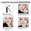 Magnetic Eyelash Liquid Eyeliner Set Super Natural Reuse Eyelashes Beautiful Women Makeup Tools Cosmetic