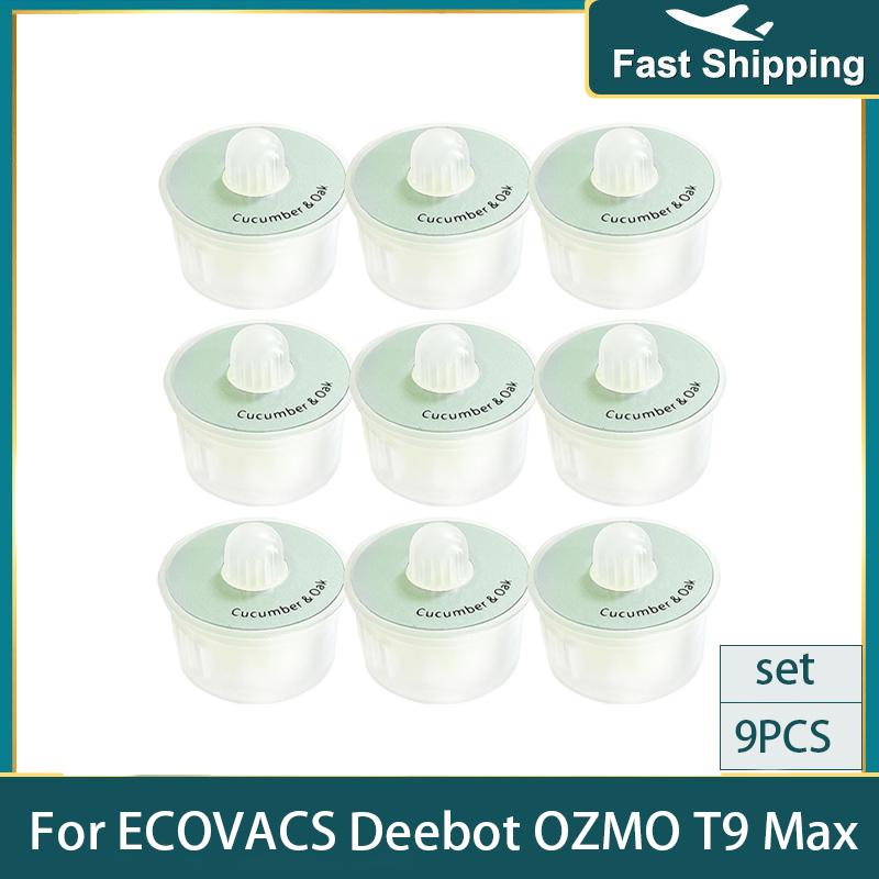 Kapsułki zapachowe Odświeżacz powietrza Do ECOVACS Deebot OZMO T9 Max / Power / Aivi / T10 / X1 Plus Zestaw części zamiennych do odkurzacza