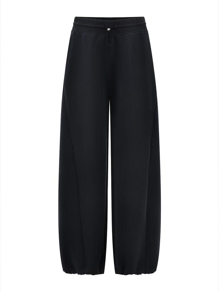 Women's High-Waisted Modal Pants, Comfortable Two-Way Wear for Autumn/Winter