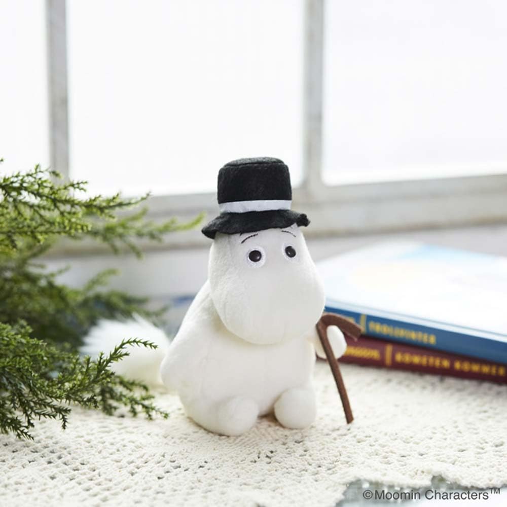 Sekiguchi Moomin Papa Plush Toy Hand Puppet 572052 Soft Toy for Kids