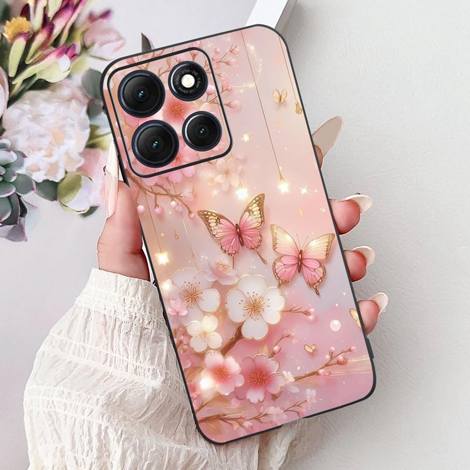 For Motorola Moto G86 Power Case Luxury Buttefly Painted Cover Soft Silicone Case For Motorola Moto G86 G 86 MotoG86 Power Shell